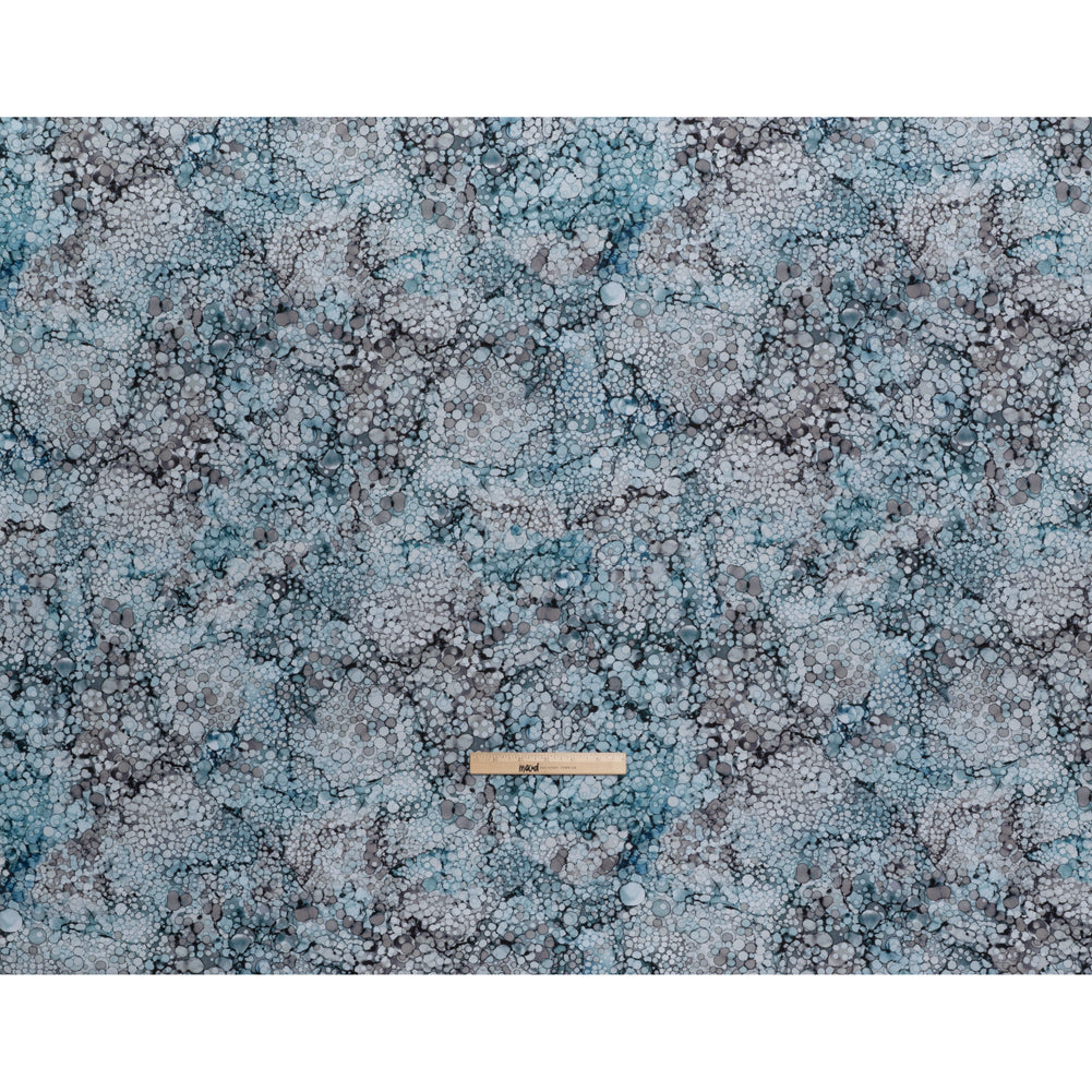 Printed Quilting Cotton by Northcott - Moody Blues Bubbles - Bliss Collection - Full - Image 6 of 7