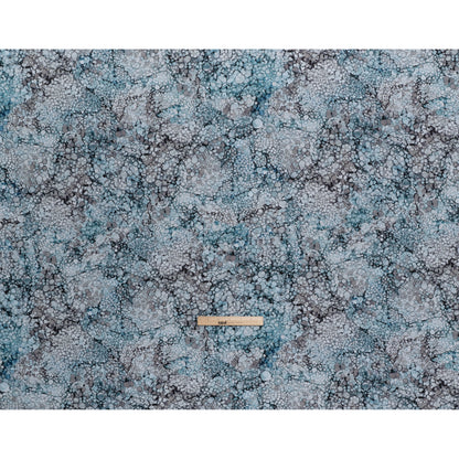 Printed Quilting Cotton by Northcott - Moody Blues Bubbles - Bliss Collection