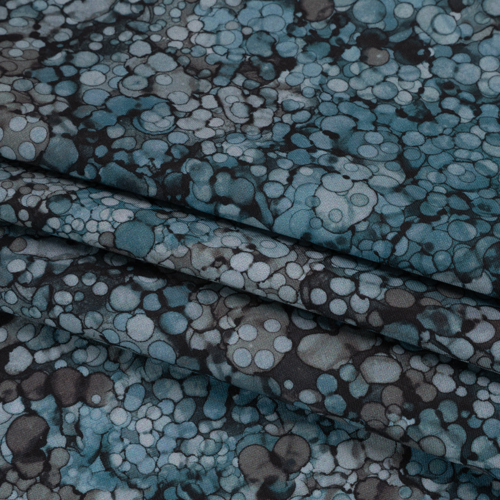 Printed Quilting Cotton by Northcott - Glacier Bubbles - Bliss Collection - Detail