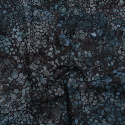 Printed Quilting Cotton by Northcott - Slate Bubbles - Bliss Collection