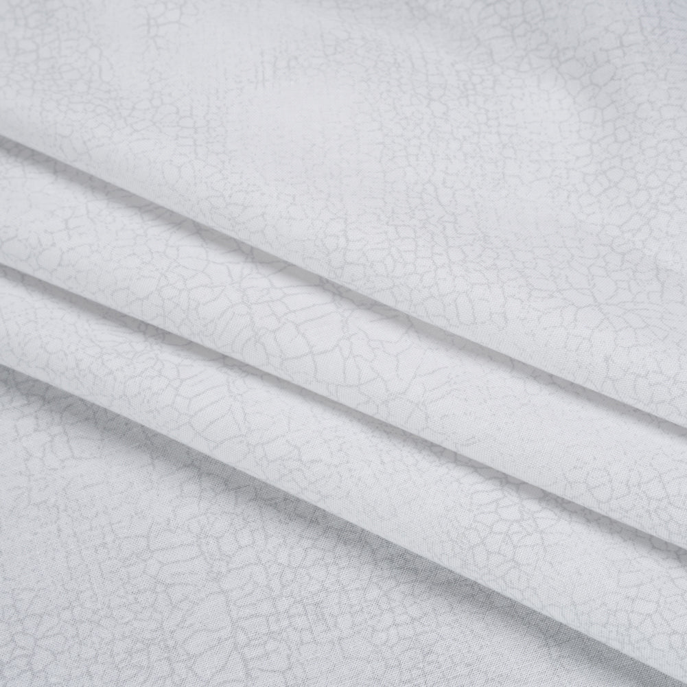 Quilting Cotton by Northcott - Snow Textural Abstract - Crackle Collection Detail