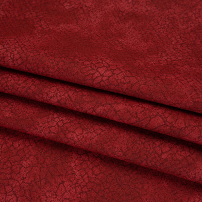 Quilting Cotton by Northcott - Cranberry Textural Abstract - Crackle Collection