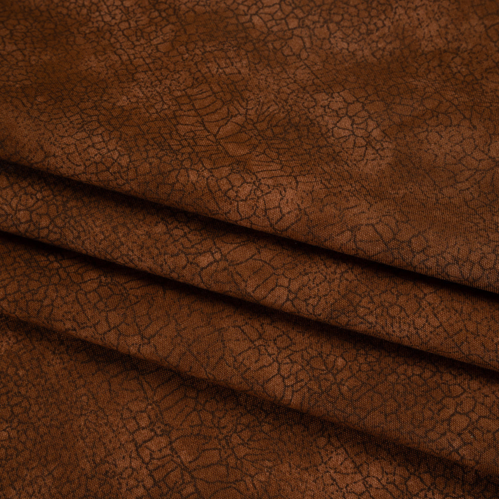 Quilting Cotton by Northcott - Teak Textural Abstract - Crackle Collection Detail