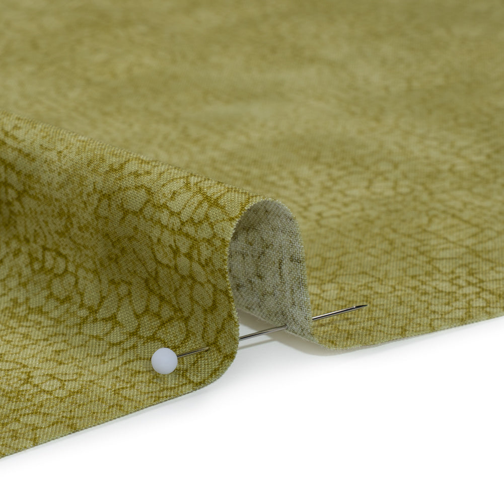 Quilting Cotton by Northcott - Moss Textural Abstract - Crackle Collection - Full