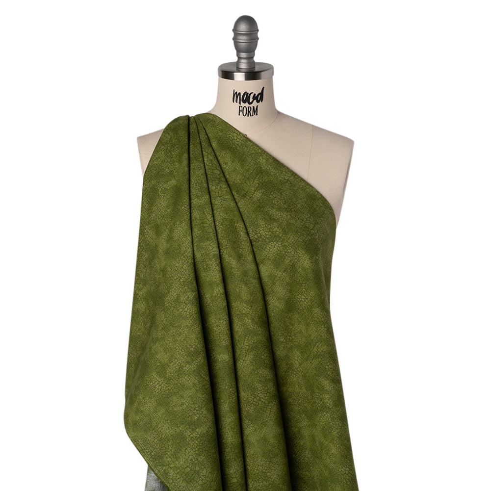 Quilting Cotton by Northcott - Pine Needle Textural Abstract - Crackle Collection - Folded