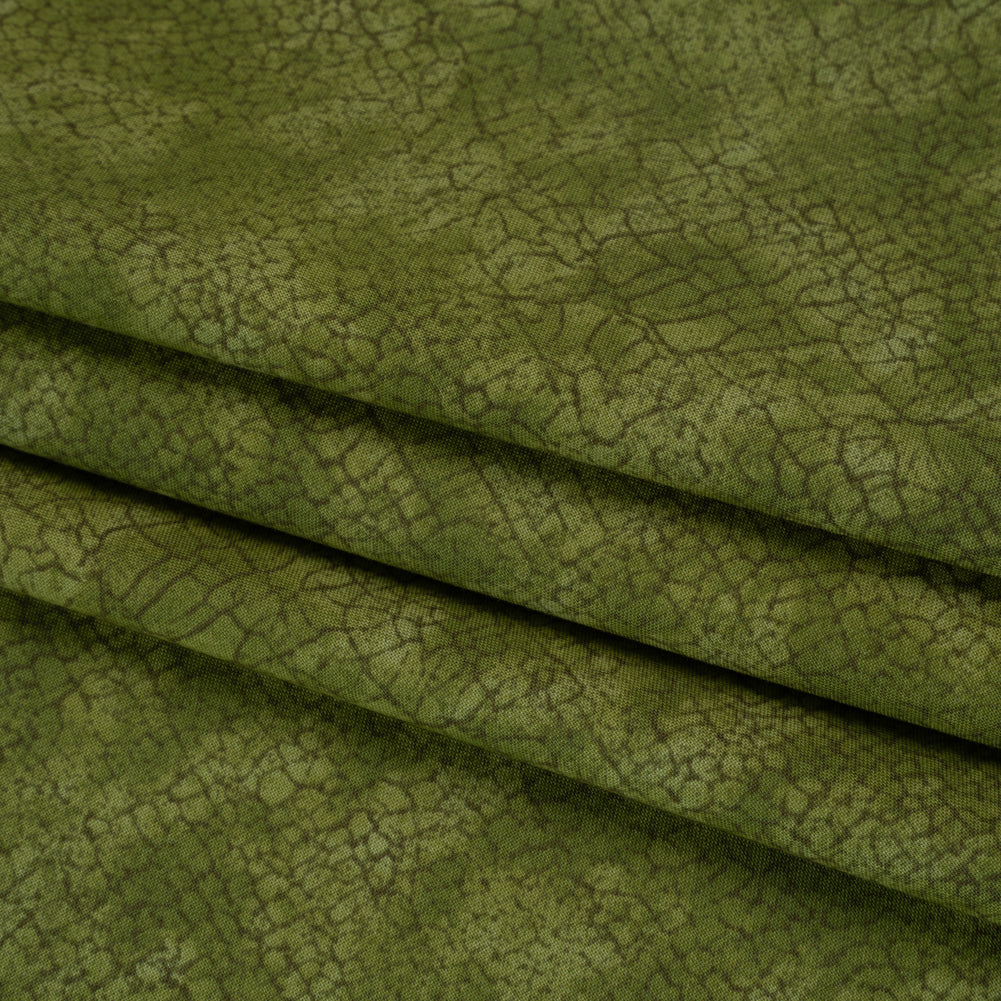Quilting Cotton by Northcott - Pine Needle Textural Abstract - Crackle Collection - Detail