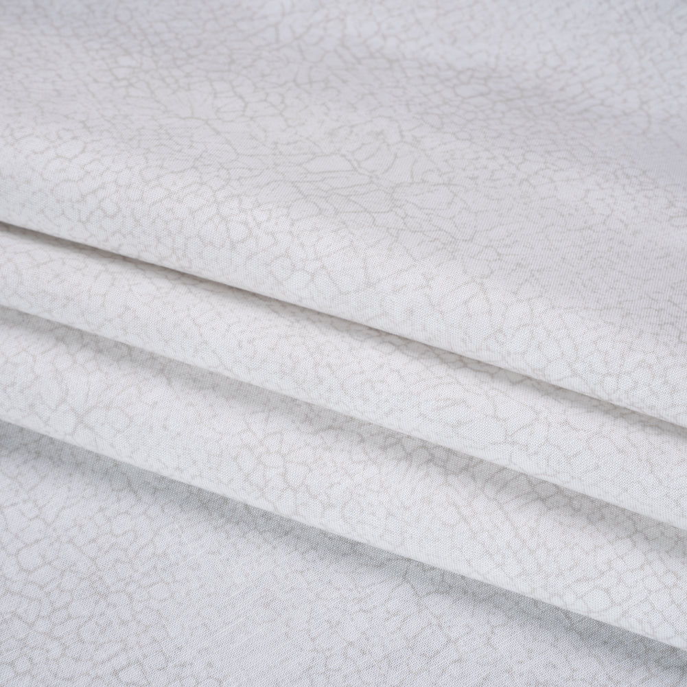 Quilting Cotton by Northcott - White Wash Textural Abstract - Crackle Collection Detail