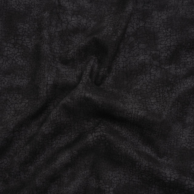 Quilting Cotton by Northcott - Raven Textural Abstract - Crackle Collection