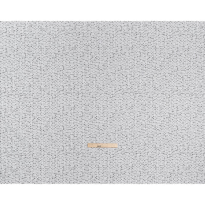 Printed Quilting Cotton by Patrick Lose for Northcott - Black on White Doodle Beaded Stripe - Basically Black & White Collection