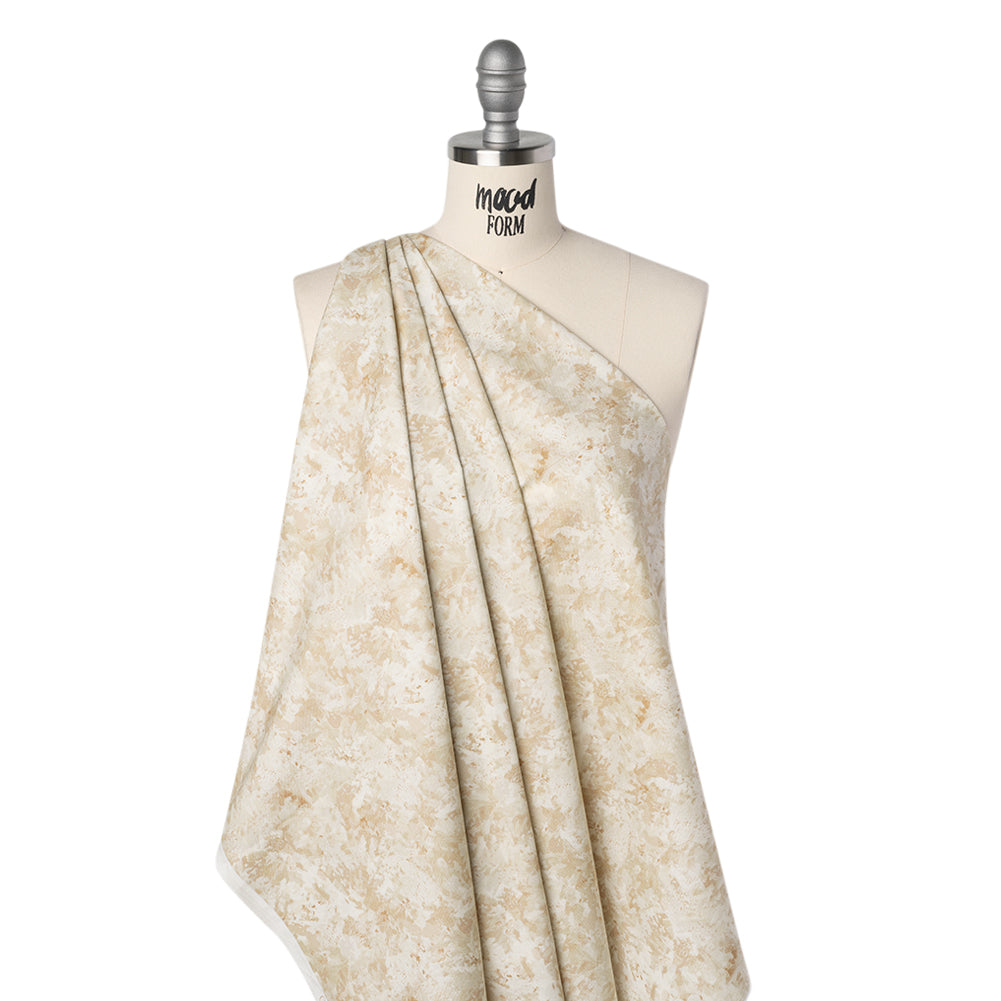 Printed Quilting Cotton by Deborah Edwards for Northcott Studio - Alabaster Painterly Abstract - Chroma Collection - Drape