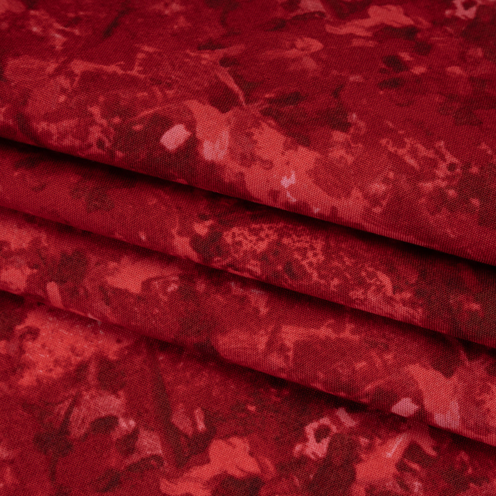 Printed Quilting Cotton by Deborah Edwards for Northcott Studio - Cardinal Painterly Abstract - Chroma Collection Folded