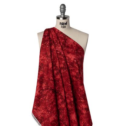 Printed Quilting Cotton by Deborah Edwards for Northcott Studio - Cardinal Painterly Abstract - Chroma Collection Drape