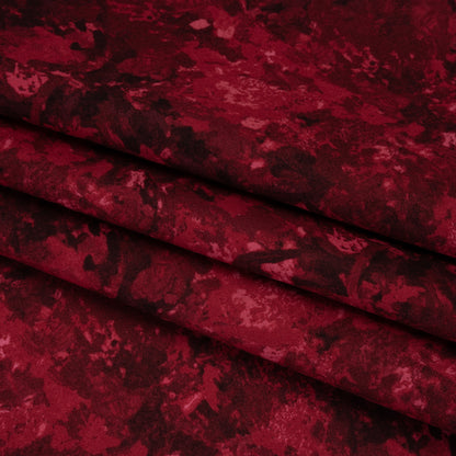 Printed Quilting Cotton by Deborah Edwards for Northcott Studio - Sangria Painterly Abstract - Chroma Collection