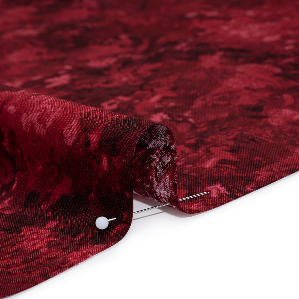 Printed Quilting Cotton by Deborah Edwards for Northcott Studio - Sangria Painterly Abstract - Chroma Collection - Detail