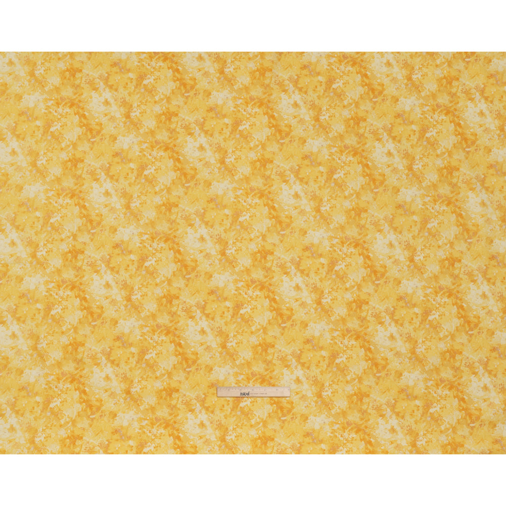Printed Quilting Cotton by Deborah Edwards for Northcott Studio - Pineapple Crush Painterly Abstract - Chroma Collection Full