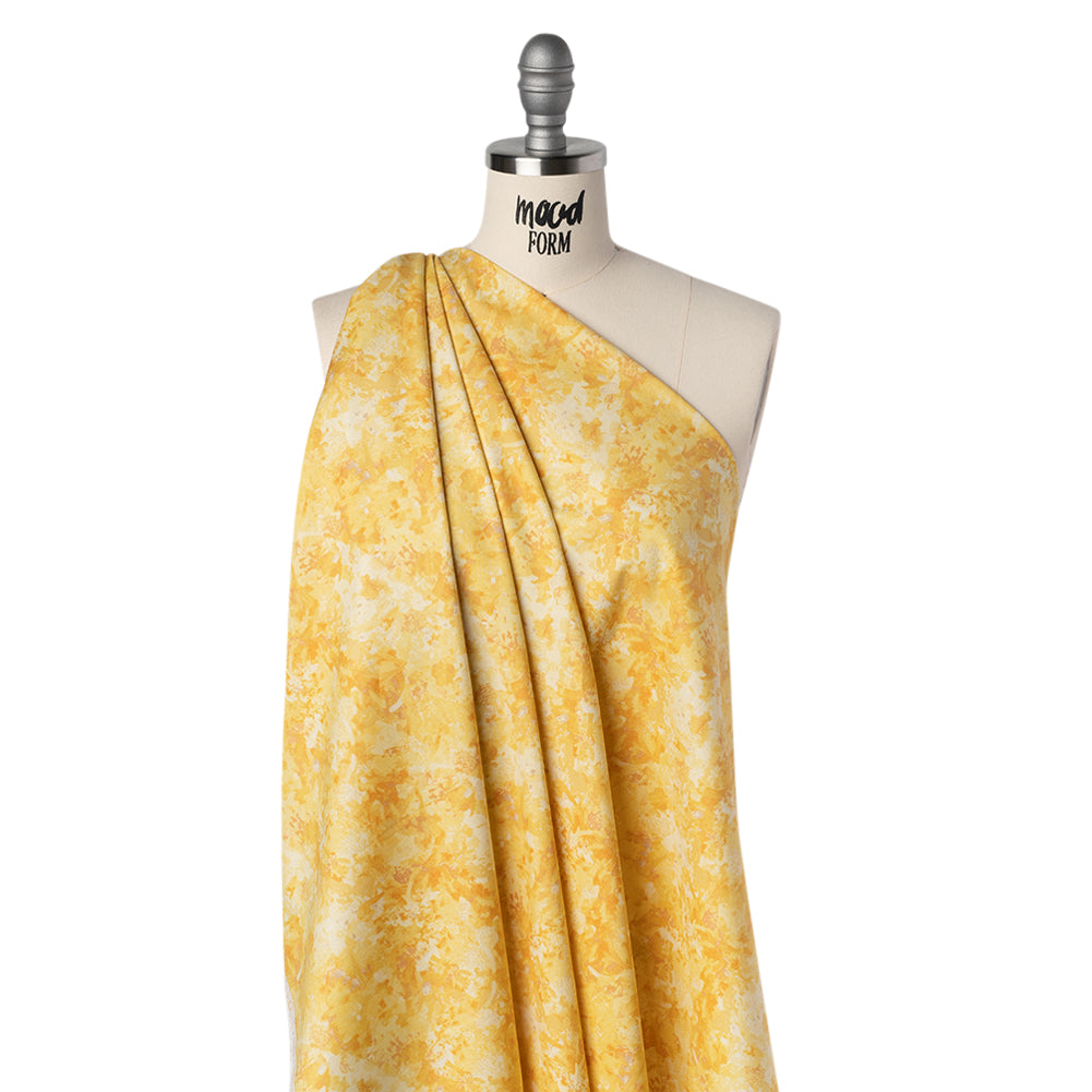 Printed Quilting Cotton by Deborah Edwards for Northcott Studio - Pineapple Crush Painterly Abstract - Chroma Collection Drape