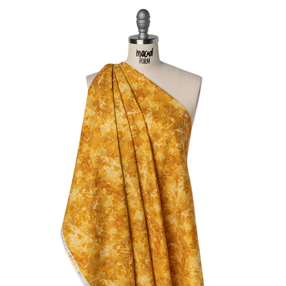 Printed Quilting Cotton by Deborah Edwards for Northcott Studio - Sunflower Painterly Abstract - Chroma Collection Drape