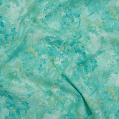 Printed Quilting Cotton by Deborah Edwards for Northcott Studio - Spa Painterly Abstract - Chroma Collection