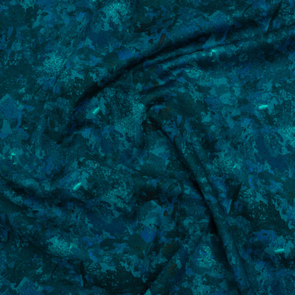 Printed Quilting Cotton by Deborah Edwards for Northcott Studio - Juniper Painterly Abstract - Chroma Collection
