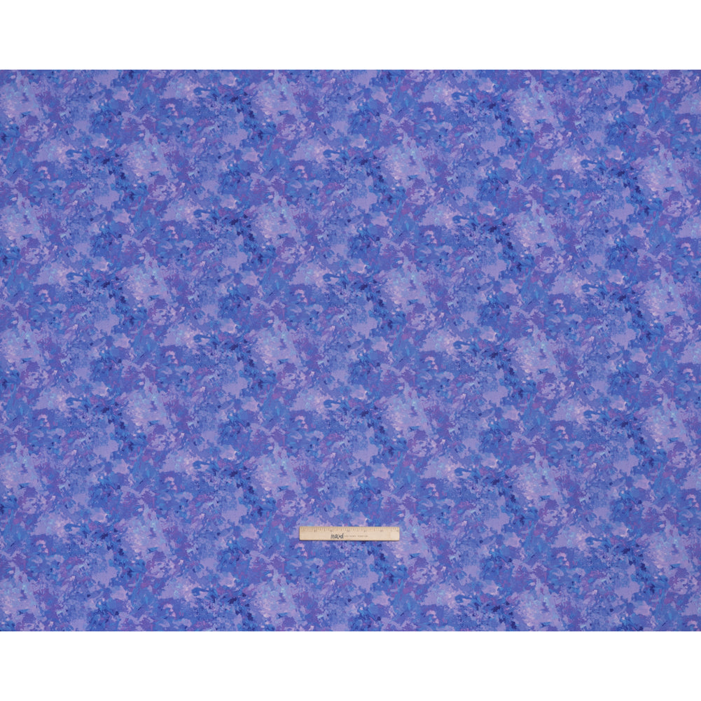 Printed Quilting Cotton by Deborah Edwards for Northcott Studio - Iris Painterly Abstract - Chroma Collection - Full