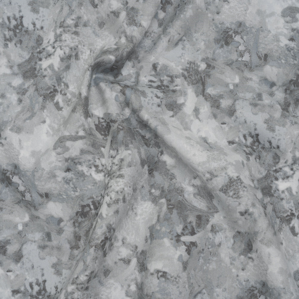 Printed Quilting Cotton by Deborah Edwards for Northcott Studio - Mineral Painterly Abstract - Chroma Collection