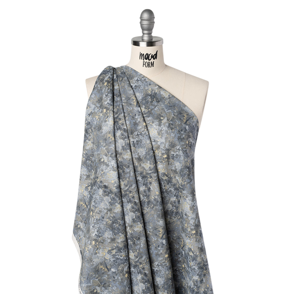 Printed Quilting Cotton by Deborah Edwards for Northcott Studio - Flint Painterly Abstract - Chroma Collection Drape