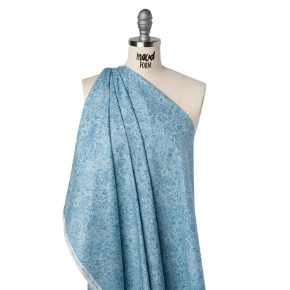Printed Quilting Cotton by Northcott Studio - Mid Blue Tranquil Water - Naturescapes Collection