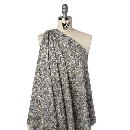 Printed Quilting Cotton by Northcott Studio - Mid Gray Pebbles - Naturescapes Collection
