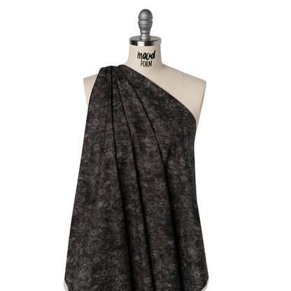 Printed Quilting Cotton by Northcott Studio - Charcoal Gray Slate - Naturescapes Collection