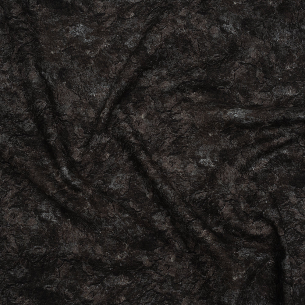 Printed Quilting Cotton by Northcott Studio - Charcoal Gray Slate - Naturescapes Collection