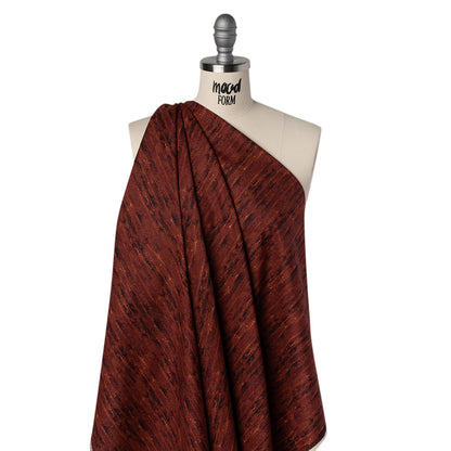 Printed Quilting Cotton by Northcott Studio - Red Barnboard - Naturescapes Collection Drape
