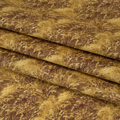 Printed Quilting Cotton by Northcott Studio - Ochre Prairie Grass - Naturescapes Collection