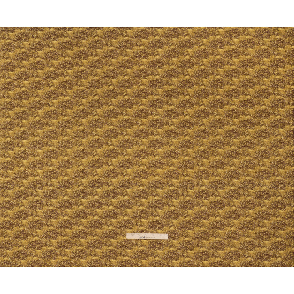Printed Quilting Cotton by Northcott Studio - Ochre Prairie Grass - Naturescapes Collection - Full