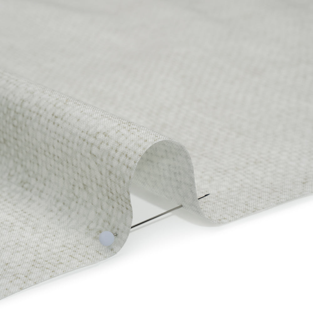 Printed Quilting Cotton by Northcott Studio - Cream Canvas Textured - Linen Basics Collection - Detail