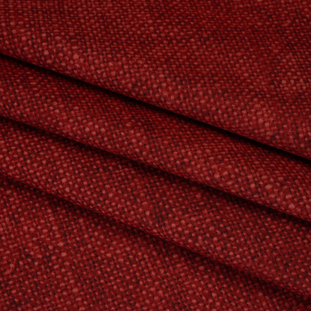 Printed Quilting Cotton by Northcott Studio - Apple Canvas Textured - Linen Basics Collection Folded