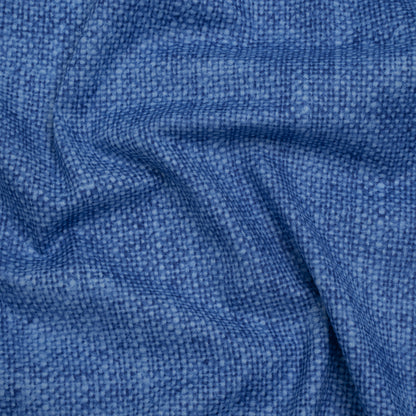 Printed Quilting Cotton by Northcott Studio - Blue Canvas Textured - Linen Basics Collection