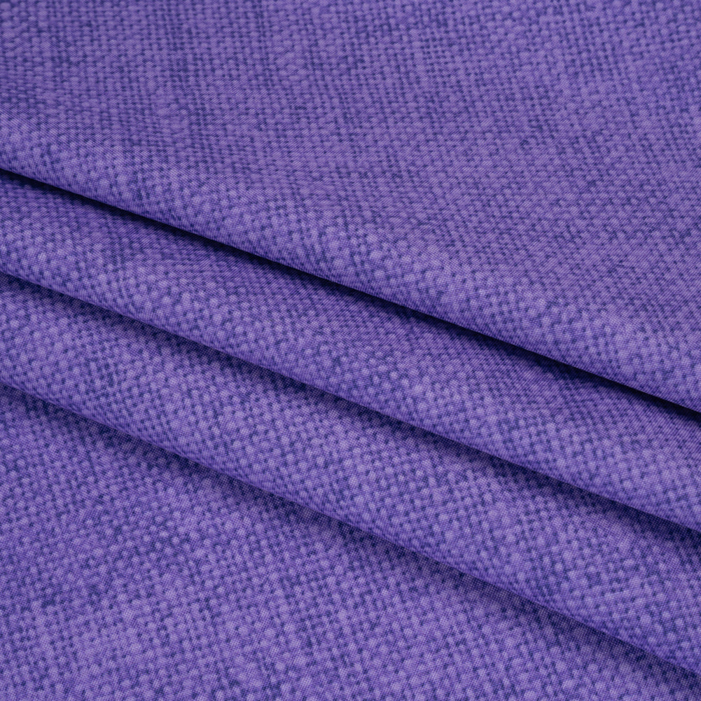 Printed Quilting Cotton by Northcott Studio - Purple Canvas Textured - Linen Basics Collection Folded