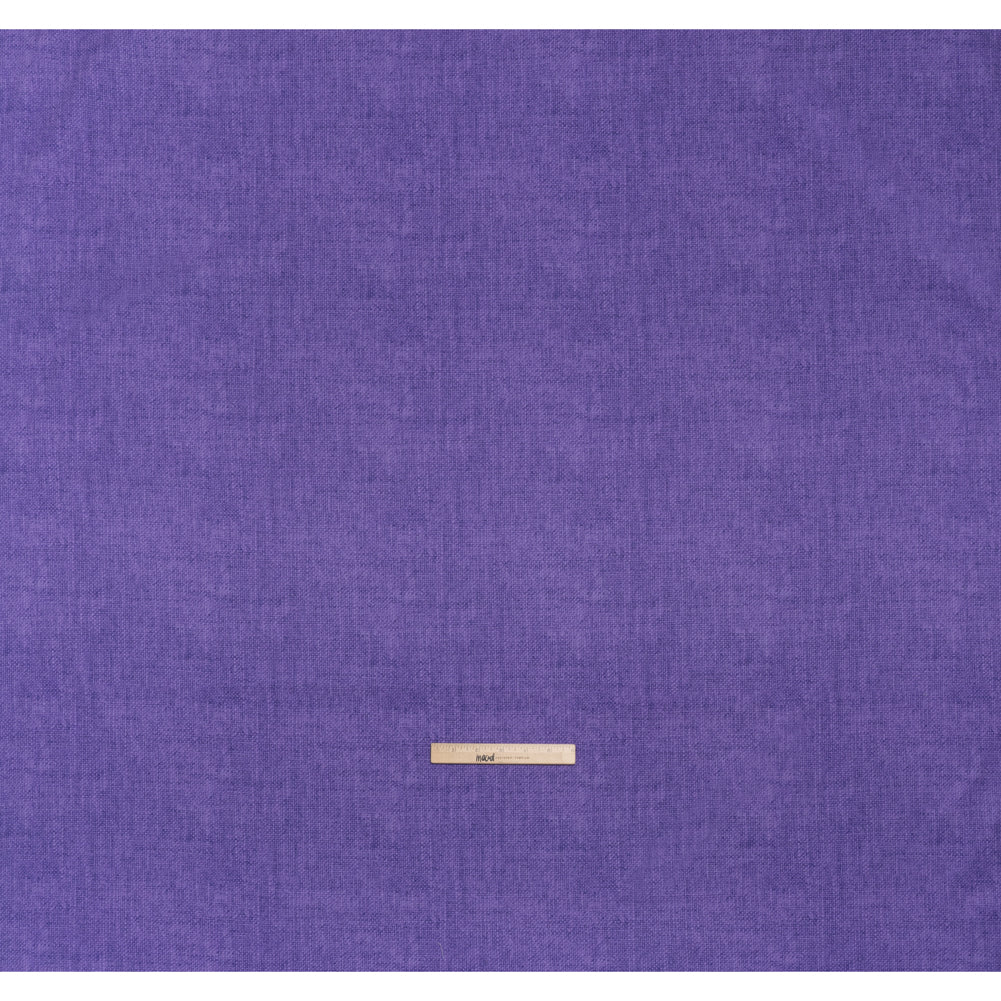 Printed Quilting Cotton by Northcott Studio - Purple Canvas Textured - Linen Basics Collection Full