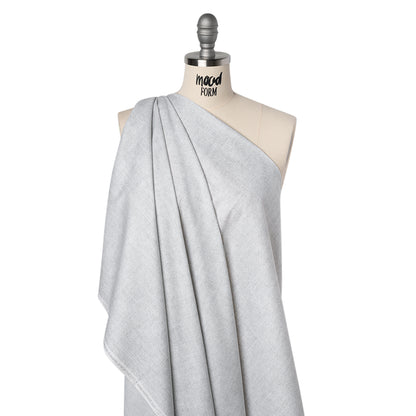 Printed Quilting Cotton by Northcott Studio - Pearl Canvas Textured - Linen Basics Collection Drape