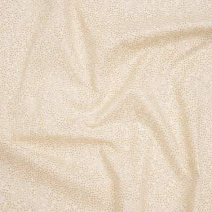 Printed Quilting Cotton by Patrick Lose for Northcott - Natural Ditsy Dots - Tonal Trios Collection