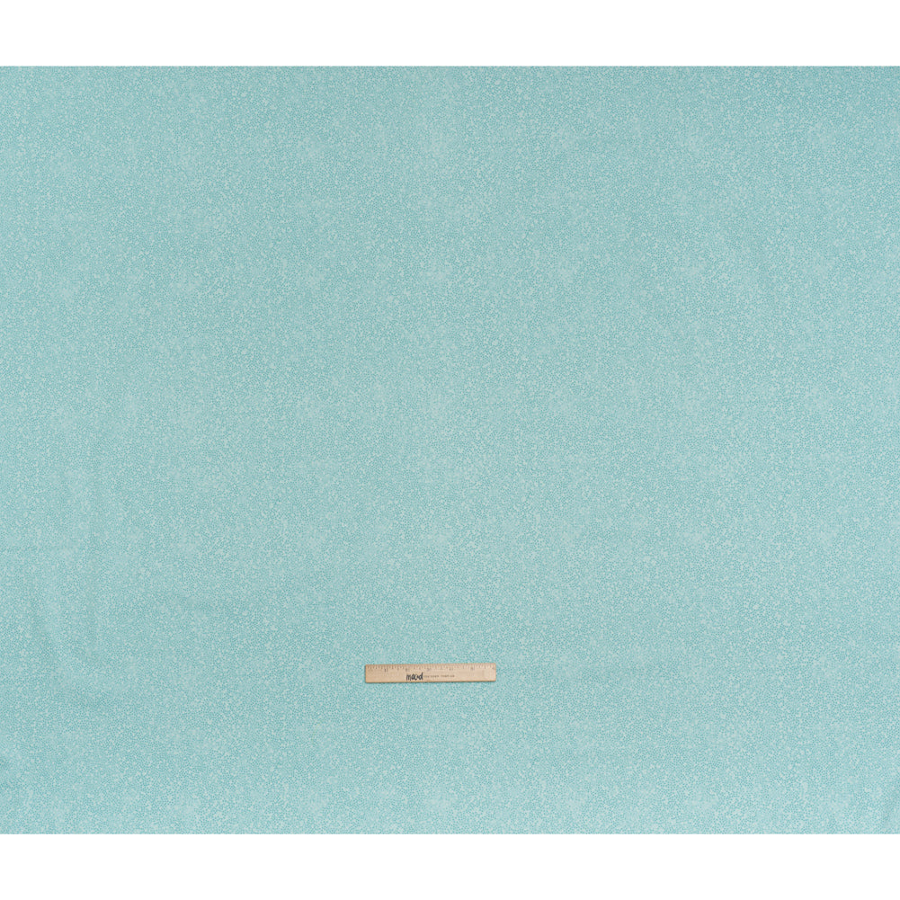 Printed Quilting Cotton by Patrick Lose for Northcott - Aquamarine Ditsy Dots - Tonal Trios Collection Full
