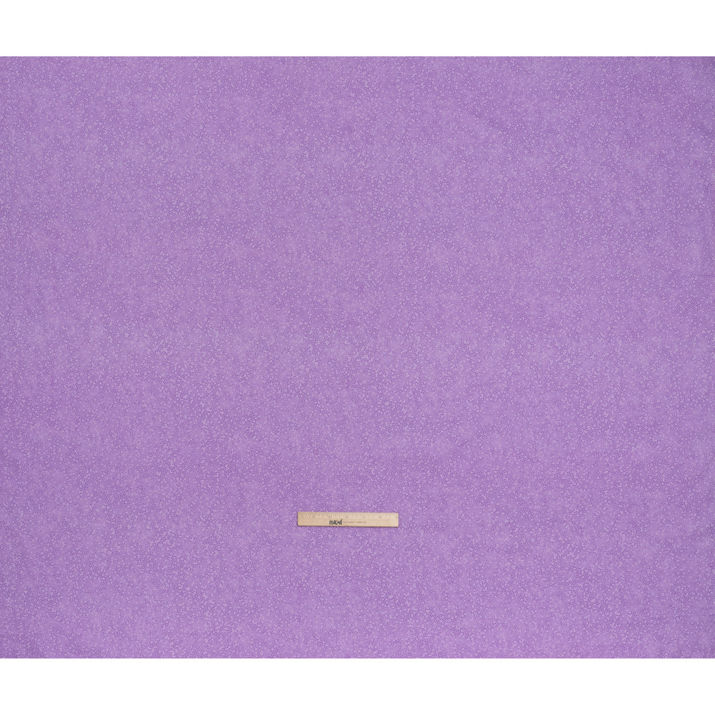 Printed Quilting Cotton by Patrick Lose for Northcott - Amethyst Ditsy Dots - Tonal Trios Collection - Full
