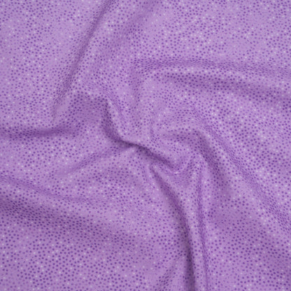 Printed Quilting Cotton by Patrick Lose for Northcott - Amethyst Ditsy Dots - Tonal Trios Collection