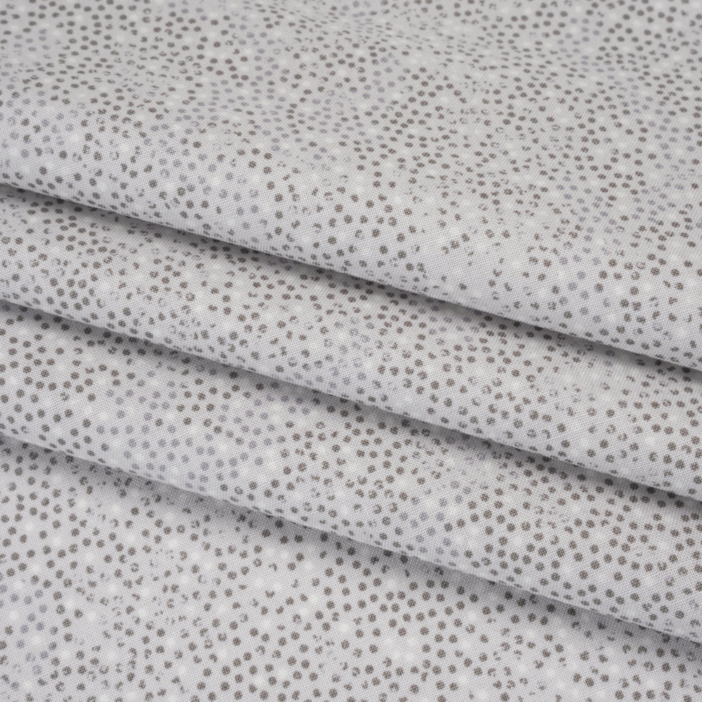 Printed Quilting Cotton by Patrick Lose for Northcott - Quartz Ditsy Dots - Tonal Trios Collection
