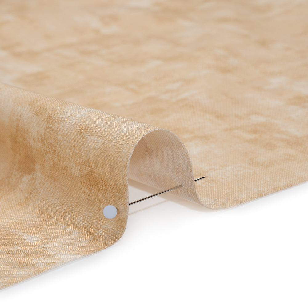 Printed Quilting Cotton by Patrick Lose for Northcott - Wicker Jazzy Painted Texture - Tonal Trios Collection Detail