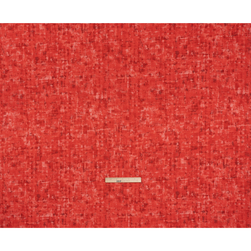 Printed Quilting Cotton by Patrick Lose for Northcott - Scarlet Billows Jazzy Painted Texture - Tonal Trios Collection Full