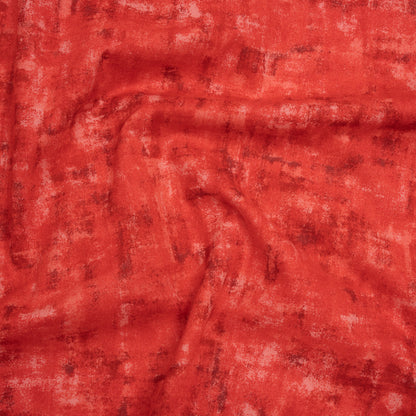 Printed Quilting Cotton by Patrick Lose for Northcott - Scarlet Billows Jazzy Painted Texture - Tonal Trios Collection