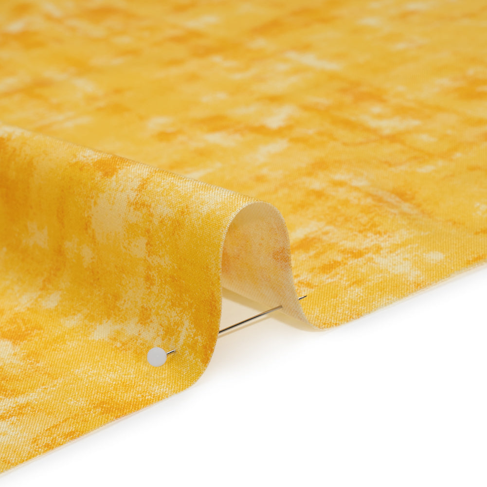 Printed Quilting Cotton by Patrick Lose for Northcott - Brassy Jazzy Painted Texture - Tonal Trios Collection - Detail