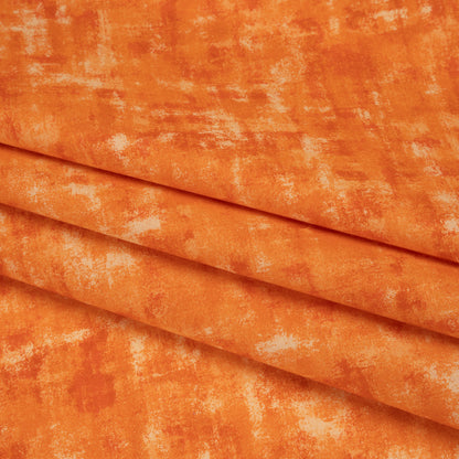 Printed Quilting Cotton by Patrick Lose for Northcott - Tiger Lily Jazzy Painted Texture - Tonal Trios Collection Folded