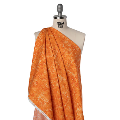 Printed Quilting Cotton by Patrick Lose for Northcott - Tiger Lily Jazzy Painted Texture - Tonal Trios Collection Drape